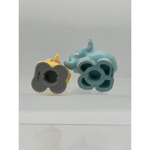 Fisher Price Little People Giraffe and Elephant Zoo Jungle Ark Animals 2017 - Picture 5 of 5